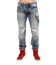Load image into Gallery viewer, Greaser Slim Straight Denim Jeans In Baylor
