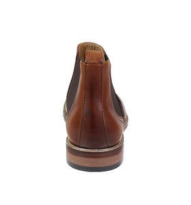 Altair Plain Toe Chelsea Boot | Cognac