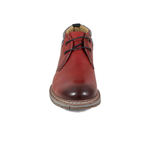 Grantley Plain Toe Chukka Boot | Cranberry