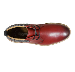 Grantley Plain Toe Chukka Boot | Cranberry