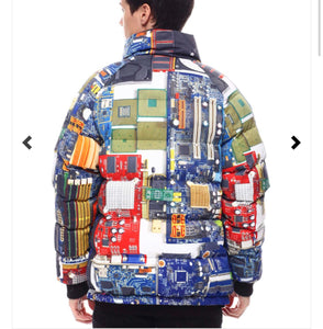 Motherboard Puffer Jacket