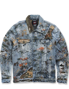 Freedom Camouflage Denim Jacket